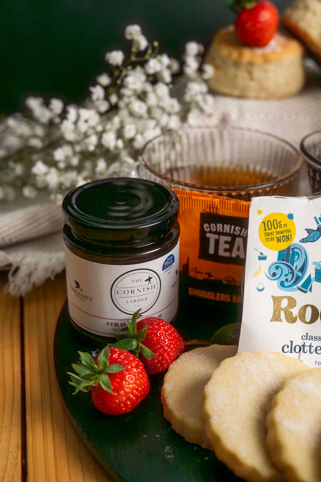 Cornish Cream Tea for 4