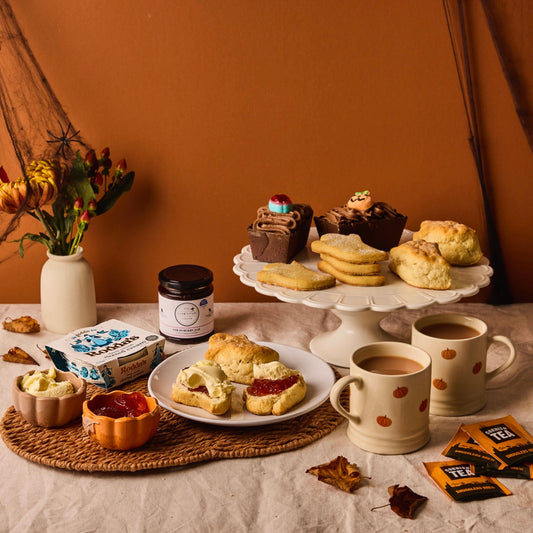Halloween S-cream Tea for 4
