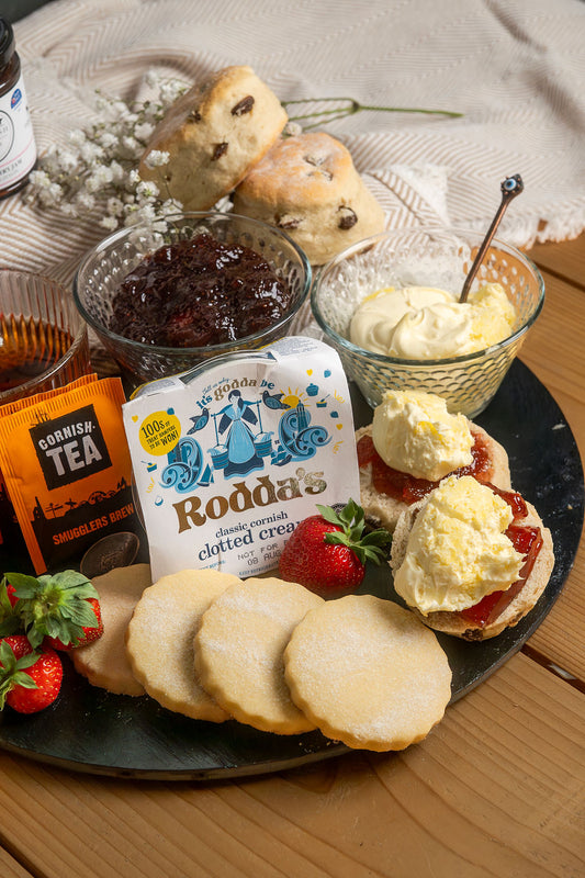 Fruit Cream Tea for 2 People