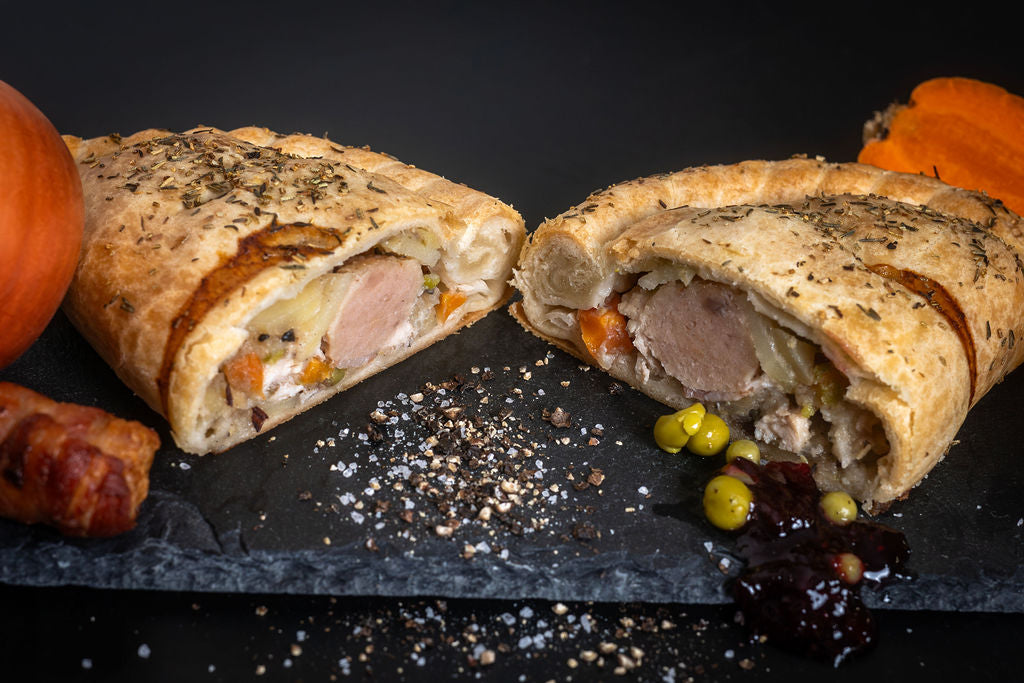 Christmas Pasty & Cream Tea Hamper for 4 People